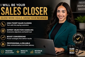 be your sales closer for high ticket b2b deals as your expert remote salesexpert