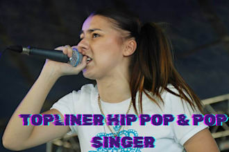 create a female rock singer, female songwriter, and vocalist as a hip hop singer