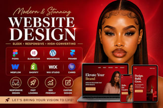figma elementor wordpress framer webflow shopify wix studio carrd website design