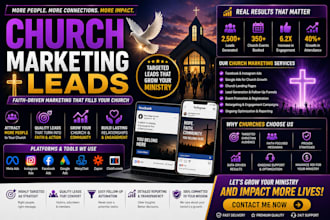 church marketing leads church visitor leads church promo video ads church event