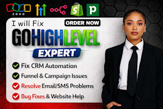 develop gohighlevel shopify n8n zapier automation ghl api integration expert