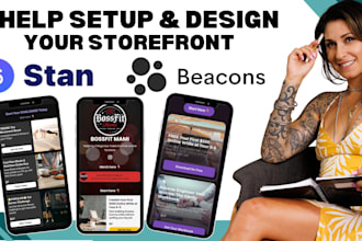 setup your stan and beacons storefront