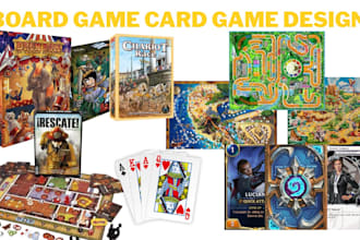 design custom card game cards board game artwork, playing cards tabletop games