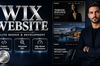 wix website redesign wix website design wix website development wix website