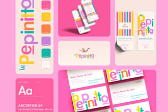 create engaging logo, brand identity, corperate branding and full brand kit