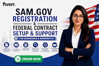 do sam gov registration, uei, cage code and government contract setup