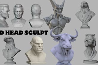 convert 2d to 3d printable model stylized 3d character design 2d to 3d model