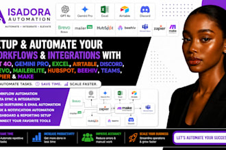 setup gpt 4o gemini airtable discord brevo mailerlite hubspot zapier automation