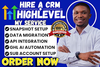 setup gohighlevel sub account ghl snapshot data migration api integration