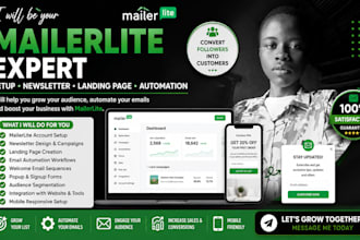 setup mailerlite newsletter mailerlite landing page mailerlite automation expert