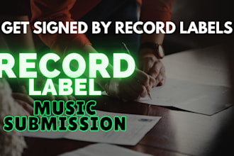 record label music submission music promotion to major record label get signed