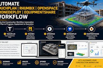 automate touchplan rhumbix openspace dronedeploy  workflow jotform integration