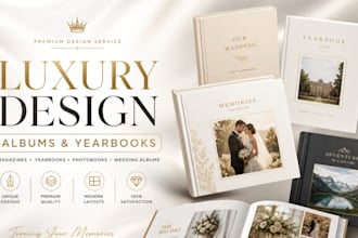 design incomparable magazine yearbook photobook photo wedding album lookbook