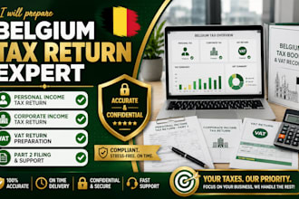 do belgium personal income tax, part 2, corporate income tax and vat returns