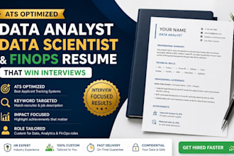 write ats data analyst data scientist and finops resume that win interviews