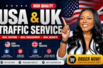 do organic USA,UK website traffic to boost shopify etsy ebay sales