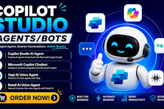 build copilot studio ai agents microsoft copilot chatbot vapi ai, retell ai