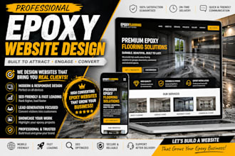 design epoxy website, resin, construction website epoxy flooring websitee