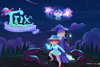 do steam capsule, steam capsule art, cartoony game art, logo, steam artwork
