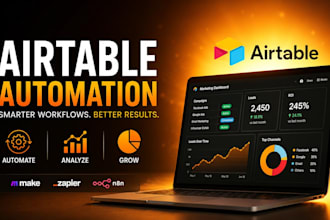 build airtable marketing automation analytics and reporting system