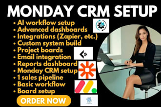 setup and automate your monday sales crm for project management ai workflow