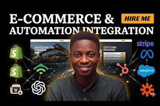 integrate shopify klaviyo chatgpt stripe hubspot meta ads salesforce zapier