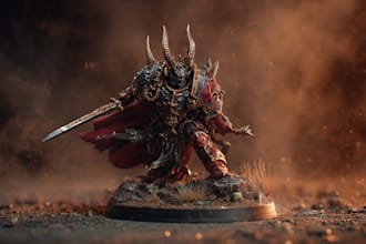 create warhammer 40k art