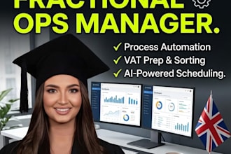 manage your UK business operations, vat sorting, and ai automated scheduling