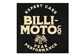 design refined motorcycle repair services logo