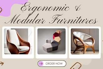 design ergonomic and modular industrial furniture, baby product safety footwear