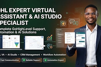 virtual assistant ghl ai studio website gohigh level automation ai studio ghl