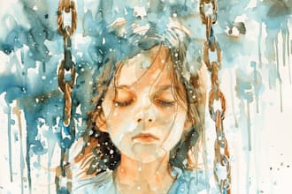 do a watercolor illustration