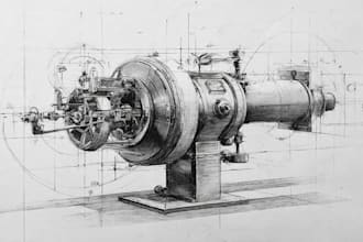 draw product or object to pencil sketch from photo