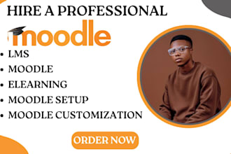 setup install and customize moodle lms website