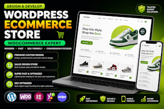 develop a german woocommerce wordpress store multi vendor webshop with elementor