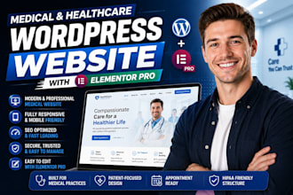 build a medical or healthcare wordpress website
