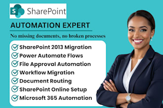 migrate sharepoint 2013 workflows power automate flows file approval automation