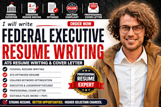 write federal executive resume writing ats resume writing and cover letter