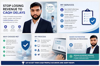 create or update your caqh profile