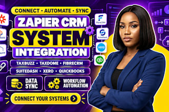 integrate zapier taxbuzz taxdome fibrecrm suitedash xero quickbooks