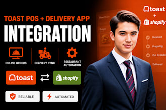 toast pos integration, delivery app connection, restaurant automation, online
