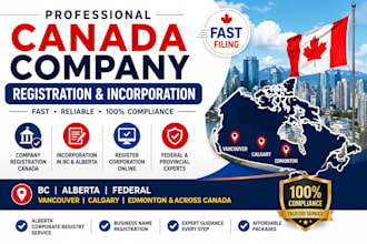 handle company registration in vancouver, calgary and edmonton