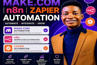 fix make com, make com automation, n8n automation, n8n, fix zapier automation