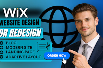 redesign wix site design, revamp or edit wix studio website redesign wix website