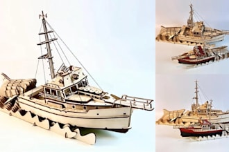 create cnc laser cutting laser engraving and 3d puzzle model designs