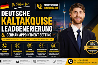 do deutsche kaltakquise leadgenerierung and german appointment setting