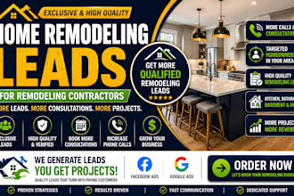 generate exclusive home remodeling leads for contractors to get more clients