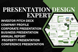 design powerpoint presentation business, corporate presentation company profile