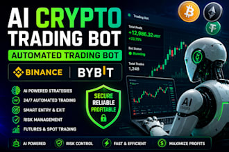 crypto trading bot ai crypto trading bot ai automated trading binance bybit bot