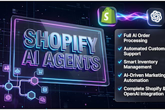 build autonomous shopify ai agent and n8n workflows
